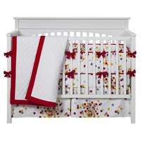 Bacati white/yellow/red/lilac 350 TC Curtain Panel  Target