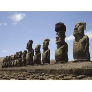  Ahu Tongariki, Unesco World Heritage Site, Easter Island 