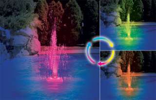 Kaleidoscope Color Changing LED Fountain  