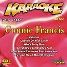 connie francis karaoke  