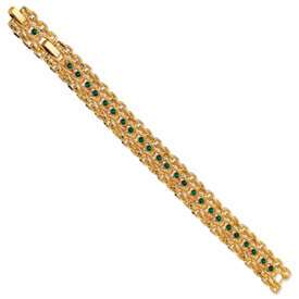 Jacqueline Kennedy Rope Link Bracelet  