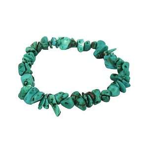    Stretch bracelet made of turquoise gemstone D Gem Jewelry