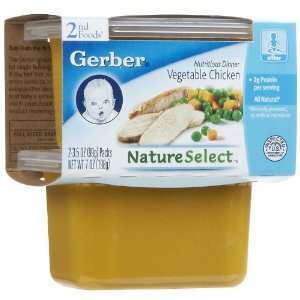 Gerber 2nd Foods NatureSelect Chicken Noodle   8 pk  