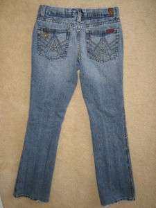 SEVEN 7 FOR ALL MANKIND JEANS CHINA WALL A POCKET 27  