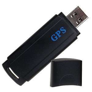  USB 2.0 44 Channel GPS Receiver (Black) GPS & Navigation