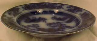   Formosa Flow Blue Soup Bowl Wm Ridgway Large VERY GOOD COND  