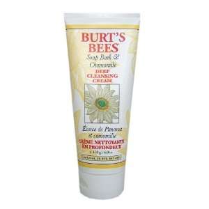  Burts Bees Deep Cleansing Cream, Soap Bark & Chamomile, 6 