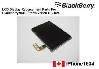   BLACKBERRY STORM 9500 9530 002/024 LCD Display + Digitizer Lens Screen