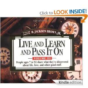   Learn & Pass It on) H. Jackson Brown Jr.  Kindle Store
