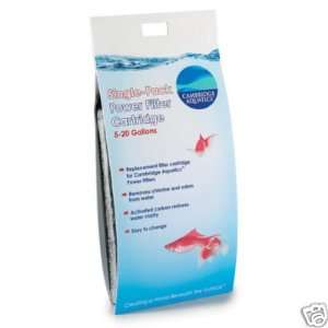  Aquatics Fish Aquarium Filter Single Cartridge 5 20 Gal 