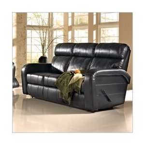   Softest Suede Tandem Devon Leather Reclining Sofa Furniture & Decor