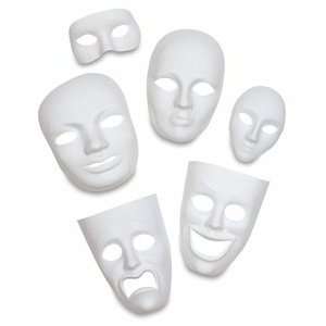  Plastic Face Masks   Face Mask, Female Arts, Crafts 