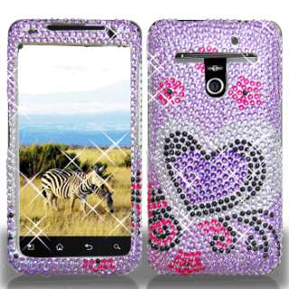   Love Full Diamond for Metro PCS LG Esteem 4G MS910 Cover Case  