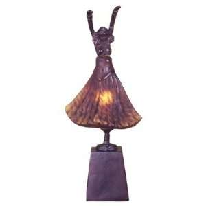Meyda Tiffany 24065 Silhouette Erte Dancer   One Light Accent Lamp 