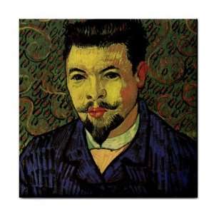  Portrait of Doctor Felix Rey By Vincent Van Gogh Tile 