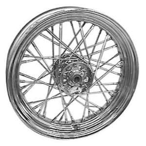 40 Spoke 16x3 Chrome Rear Wheel fl 67/72 harley   Frontiercycle (Free 