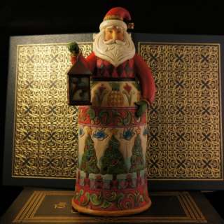 NIB 4019788 Jim Shore Seasonal Santa with Patterns  