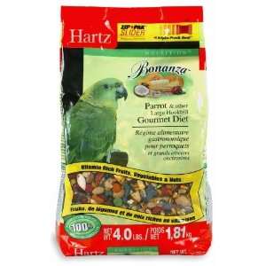  Hartz 4 Lb Nutrition Bonanza Parrot & Other Large Hookbill 