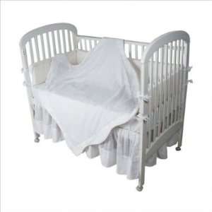  Hoohobbers CRIBCOLWEP Crib Bedding Collection in White 