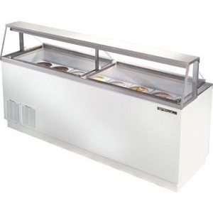  True TDC 87 88 28 Can Ice Cream Dipping Cabinet  27.9 Cu 