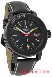   Veloci Ace Cafe GMT Mens Automatic Titanium Luxury Watch W207GMTR4 428