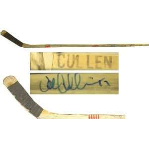   John Cullen Signed Game Used Hockey Stick   Autographed NHL Sticks