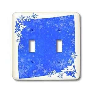   Christmas Tree Deco  Holiday Art   Light Switch Covers   double toggle