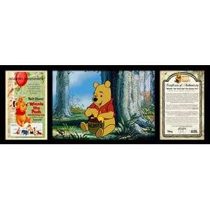 Winnie the Pooh and the Honey Pot Sericel Movie poster reproduction 