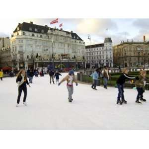  Hotel dAngleterre and Skating Rink, Kongens Nytorv at 