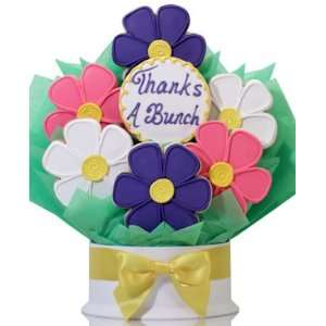  Thanks a Bunch Cookie Flower Bouquet 