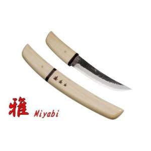  Miyabi, 7.09 in. Damascus, Magnolia Handle, Wooden Sheath 