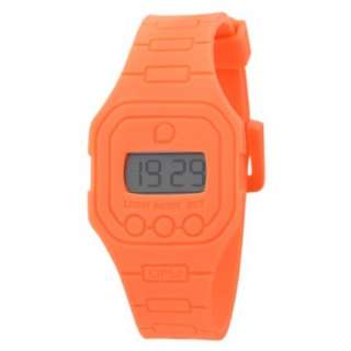 OPS OPSFW 04 Flat Orange Fluo Digital Silicone Watch   designer shoes 