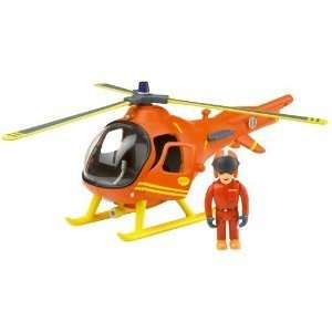  Fireman Sam   Mountain Rescue Helicopter with Tom Toys 
