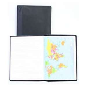  Scully Large Leather Journal Black Electronics