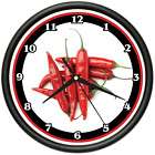 chili pepper clocks  