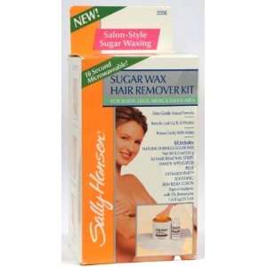 Sally Hansen Sugar Wax Hair Remover Kit for Body, Legs, Arms & Bikini 