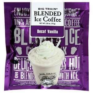 Big Train Blended Iced Coffee   Vanilla (Decaf) (3.5 lb Bulk Bag 
