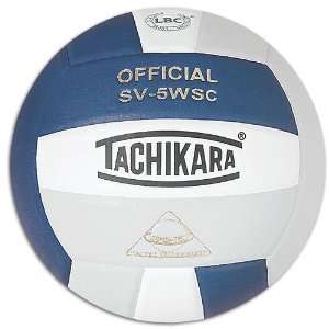  Tachikara SV 5WSC Volleyball ( Navy/White/Silver ) Sports 