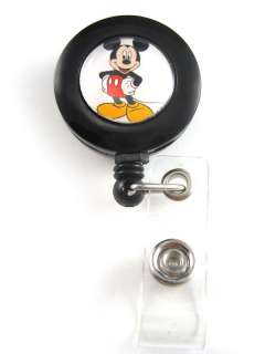 Mickey Mouse Retractable ID Badge/Key Ring Holder  