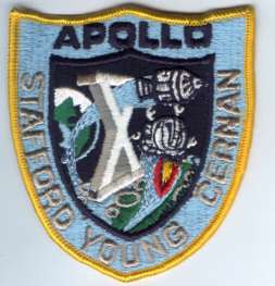 NASA Apollo 10 Mission Patch The Dress Rehearsal 4 Inch  
