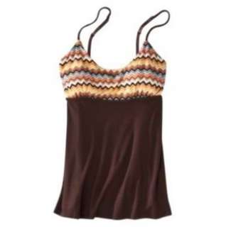 Missoni for Target Womens Chevron Cami Brown   multi Size MEDIUM 