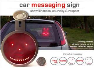 Drivemocion   Car Messaging Sign NEW Great Gift  