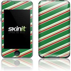 Skinit Christmas Cane Stripes Vinyl Skin for iPod Touch 