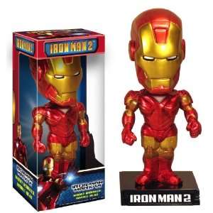  Funko Holographic Iron Man Mark VI Bobblehead 2010 Comic 