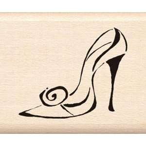    Inkadinkado Mounted Rubber Stamp G Jazzy Style Shoe