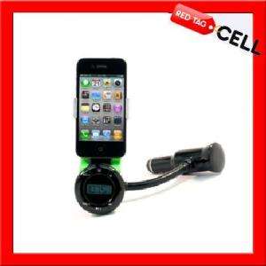 Wireless Car FM Transmitter for iPod/ Player GREEN  