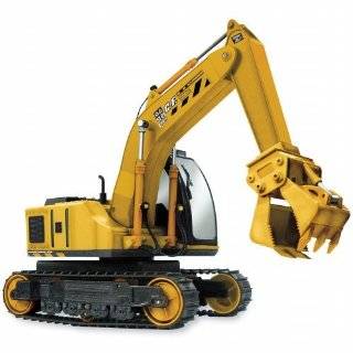 remote control excavator construction vehicle
