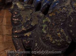   Tibetan Gilded Red Copper Buddha Statue Garuda Museum Quality  
