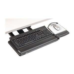 Stand Adjustable Keyboard Tray. KEYBOARD TRAY ADJUSTABLE ARM SIT/STAND 