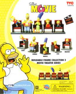 the Simpsons Movie   Capsule TOYS set of 5